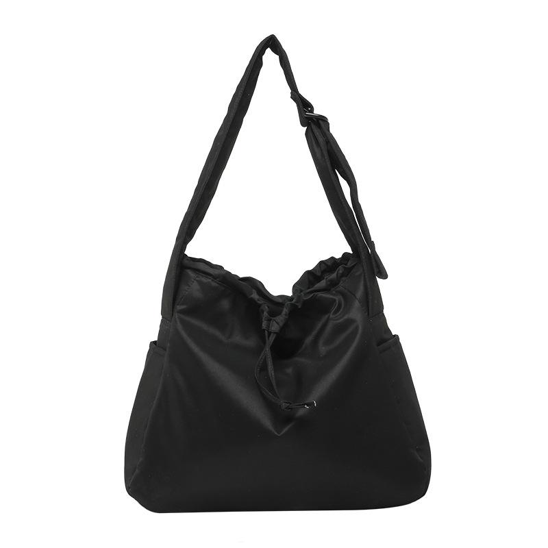 Leisure Large Capacity Bag, Women's New Fashionable Nylon Cloth Shoulder Crossbody Bag, Simple Commuting Tote Bag