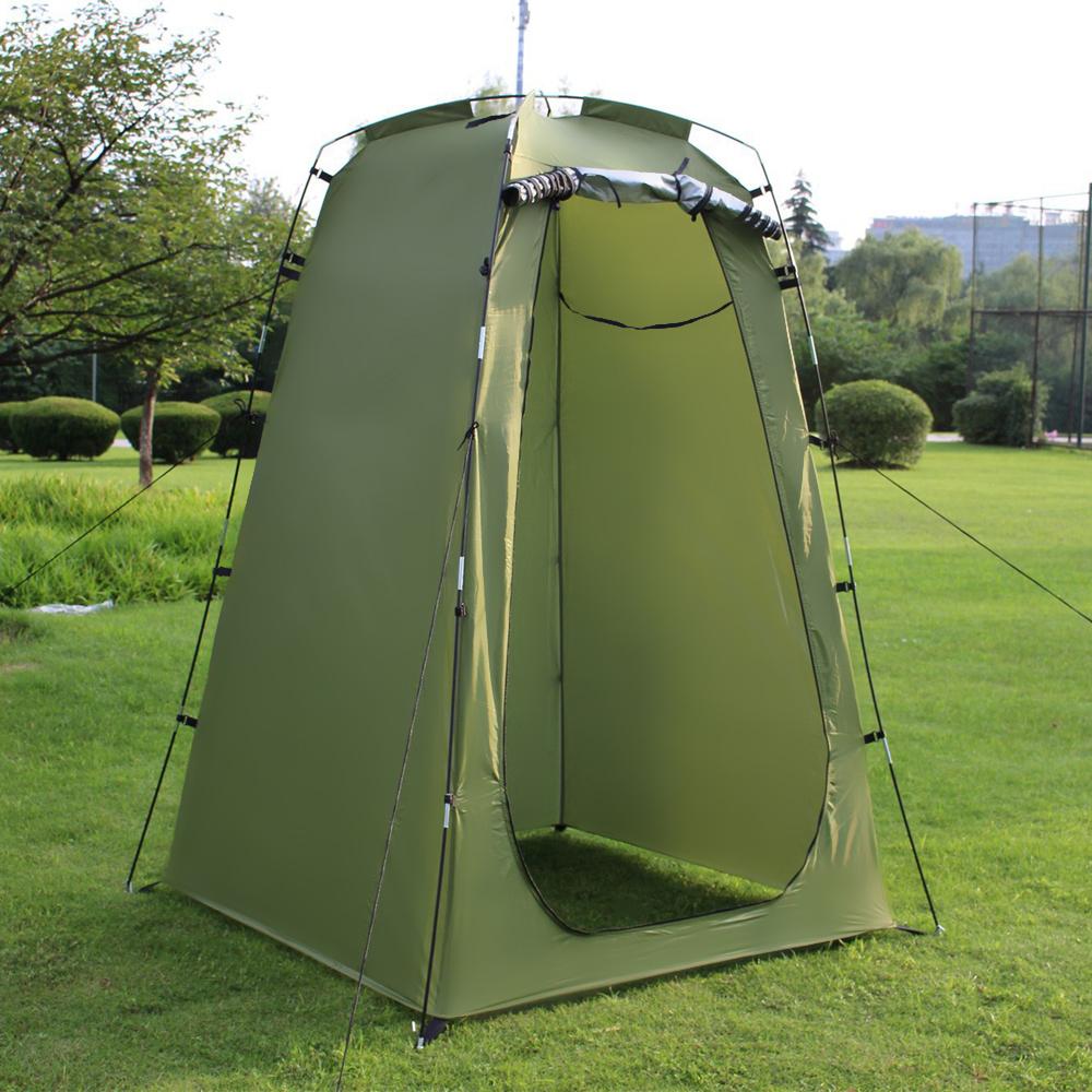 Tenda da campeggio per doccia 6FT Stanza spogliatoio privacy per campeggio Bici Toilette Doccia Spiaggia