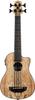 KALA U Bass Ukulele Base Spalted Maple Spalted Maple Body Cutaway UBASS-SP-MAPL-FS (Case Included) []