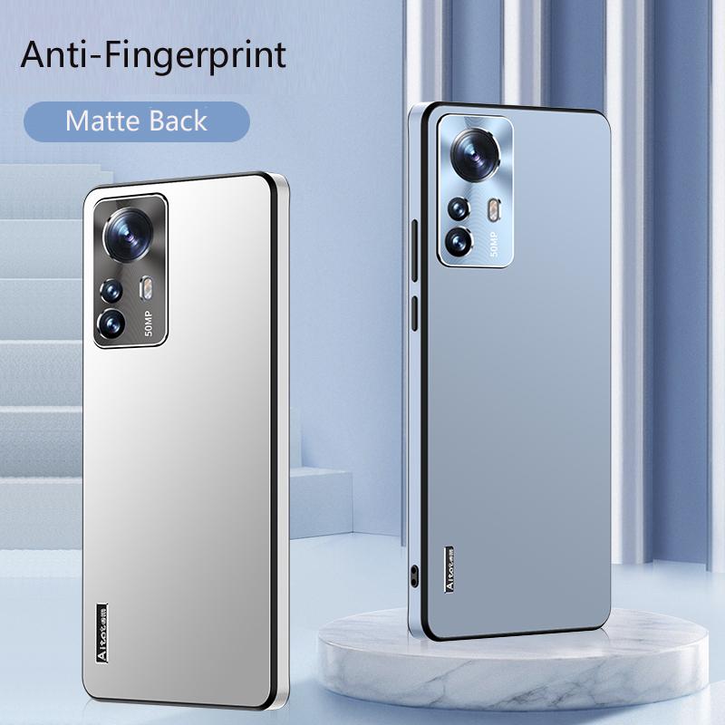 Kryt na telefon pro XiaoMi 12 Pro 12X Kovový Magnetický Hliníková Slitina Ultratenký Plně Ochranný Kryt pro XiaoMi 12S Ultra Zadní Kryt