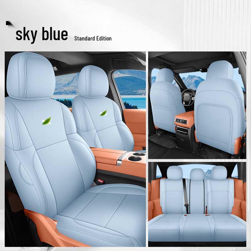 Ideal L7 Perforated Leather Car Seat Cover - Breathable, All-Season, Full Coverage Cushion Note: Model Year