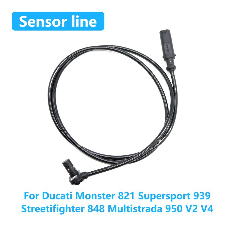 For Ducati Monster 821 Supersport 939 Streetifighter 848 Multistrada 950 V2 V4 Motorcycle ABS Wheel Speed Sensor Accessories