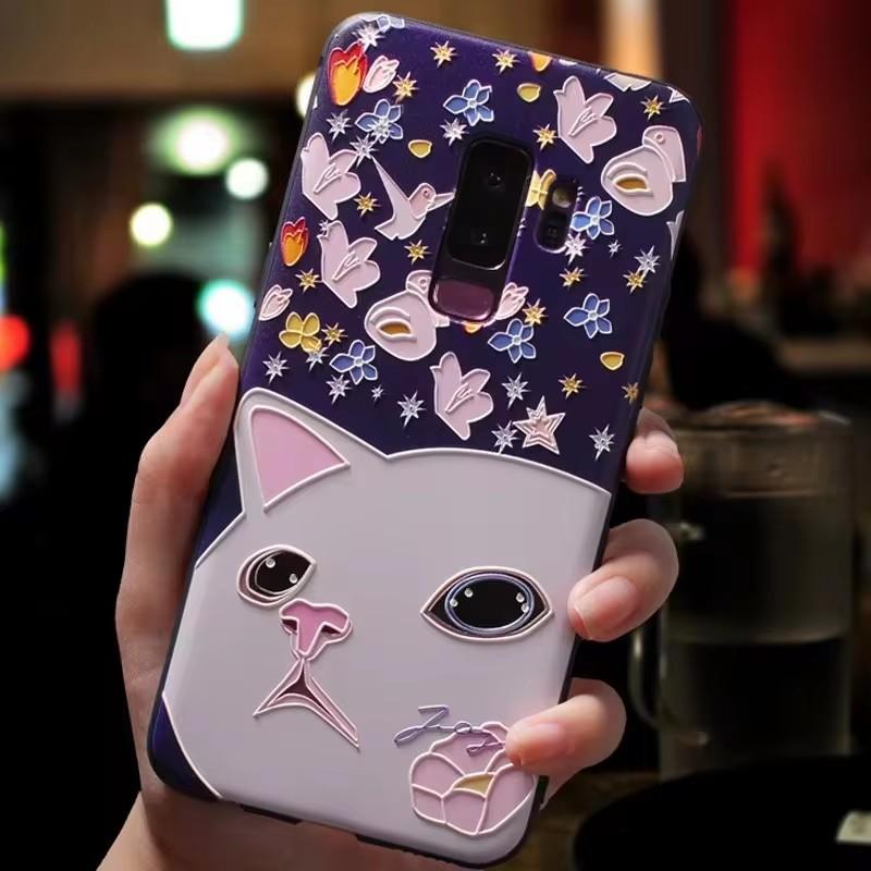 For Moto Edge 50 Pro / 50 Fusion / 50 Ultra Case 3D Flower Relief Silicone Emboss Covers For Motorola Moto Edge 50 Fusion Cases