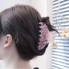 Solid Color Fresh Acetate Hair Claw Leopard Printing Tortoiseshell Hair Claw  Travel