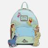 Kids Cartoon Villain Mini Backpack Floral Print Cute Small Rucksack Student School Bag