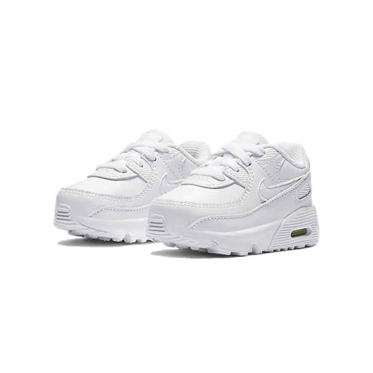 Nike Air Max 90 Leather Triple White TD CD6868-100