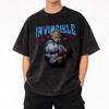 Conquest Invincibles T Shirt Hip Hop Washed 100% Cotton Oversize T-Shirts Vintage Men Women Streetwear Summer Tee Shirt