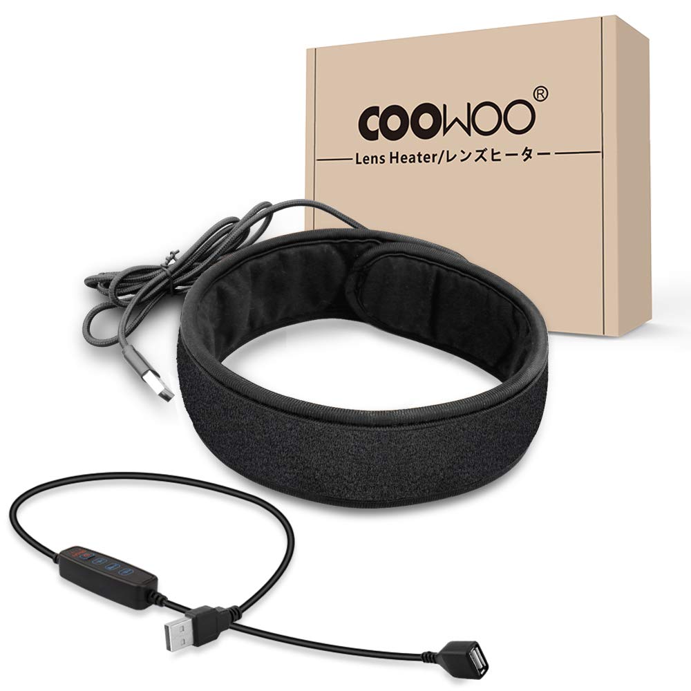 

COOWOO Lens Night Dew USB 3-уровневый регулятор температуры Lens Frost USB Power Wrap Звездное небо Астрономическая ночная съемка Фотография [Улучшенная версия]