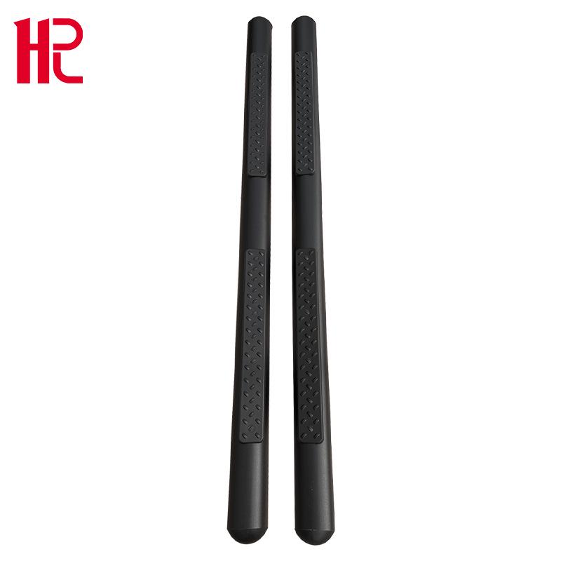King Kong Pao Running Boards: Anti-Collision Round Tube Side Bars & Foot Pedals for Vehicle Modification.