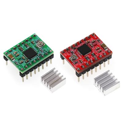 Advanced Microstepping Motor Driver A4988 Step Motor Full Step,Output Capacity Up To 35V for NEMA17 Printers