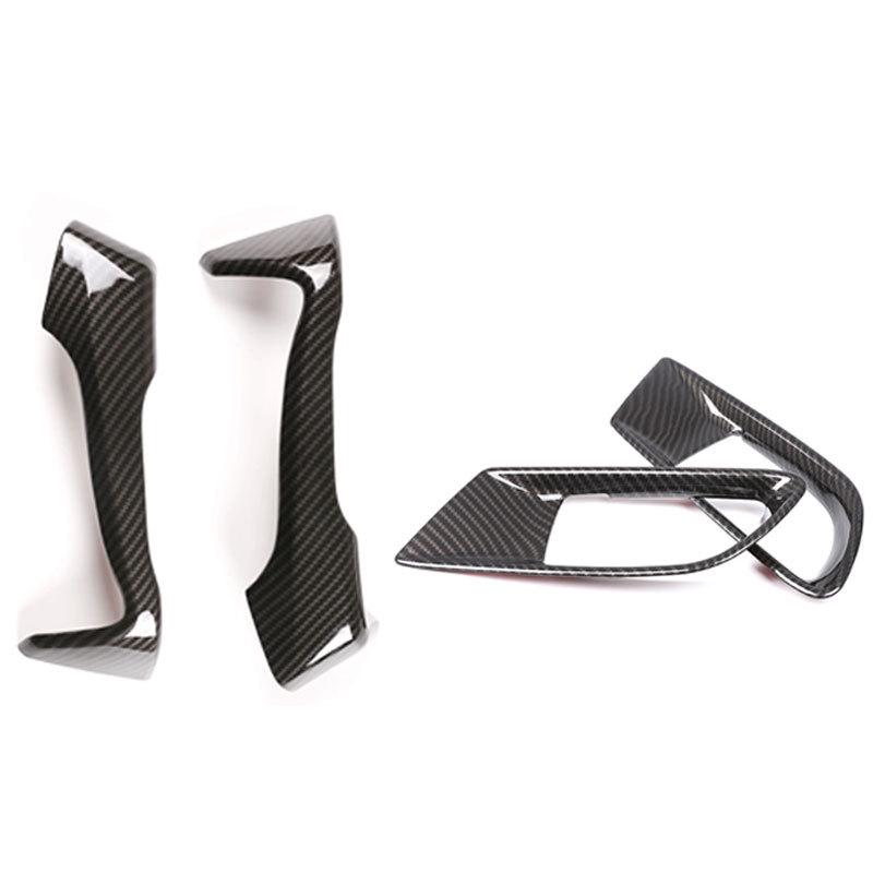 Carbon Fiber Interior Door Handle Trim for 12-21 Toyota 86, Subaru BRZ, SCION FR-S