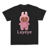2026 Kanye West's Layeye T-shirt Harajuku Style Men and Women T-shirt Printed Short Sleeved Loose Unisex