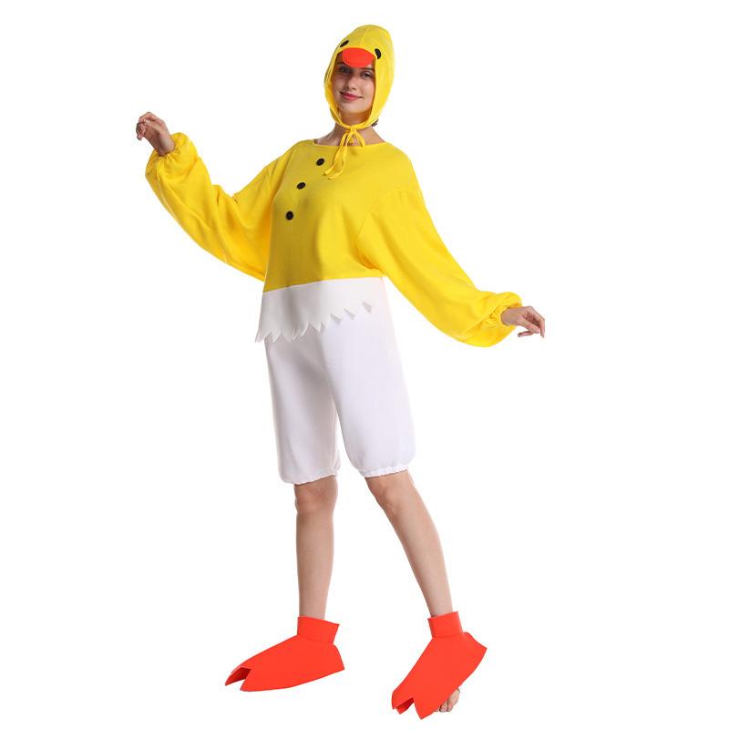 Adult Funny Chicken Bodysuit Role Play Costume