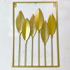 1PC Colorful Iron Leaves Modern Living Room Wall Decoration TV Sofa Background Wall Entrance Hanging