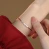 Unique Design S925 Sterling Silver Beads Red Rope Bracelets Jewelry for Women Girls Gift Accessories YB-XY-865