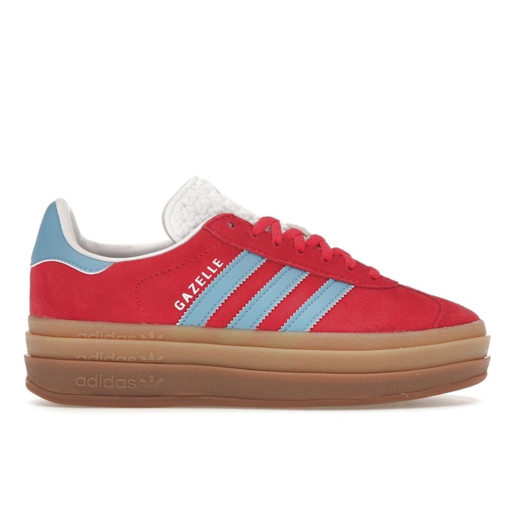 Adidas  Gazelle Bold Active Pink Blue Burst Women Sneakers Semi-Blue-Burst Cloud-White IE0421