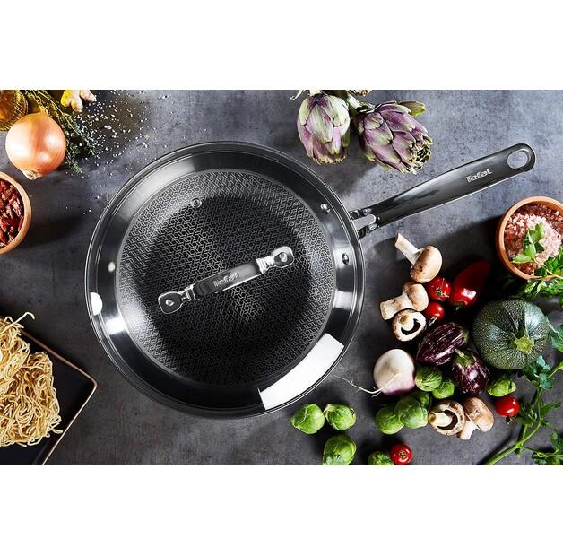 Сковорода Tefal Eternal Mesh Wok 28 см (E49716)