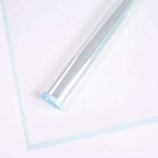 5-Draht-wasserdichte Geleefolie, goldener Rand, Nebelbrot-Blumenpapier, Blumenstrauß-Blumenverpackung (20 Blätter)