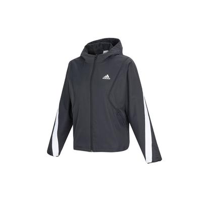Sport Hooded Jacket Women Outerwear Black HF2469