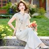 2026 New Stylish Two-Piece Summer Set for Middle-Aged and Elderly Women