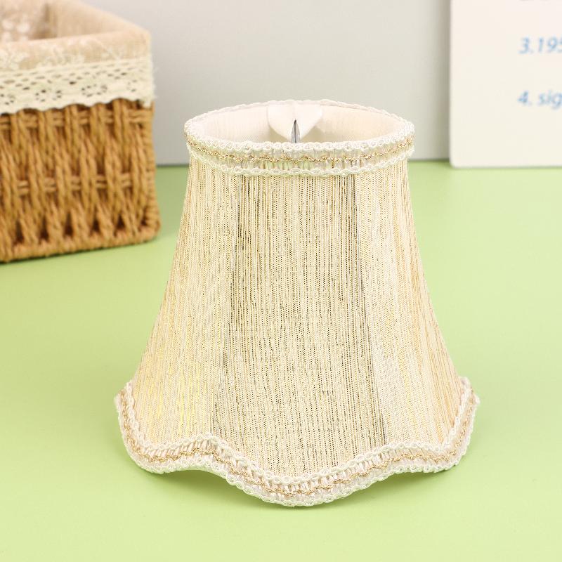 1 Piece Home Lighting Accessories Fabric Lampshade Simple Chandelier Lampshade Shell Cover Diy Decoration