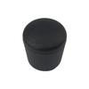 MAURER - Black Conical End Cap 18mm. Blister 8 Pieces.