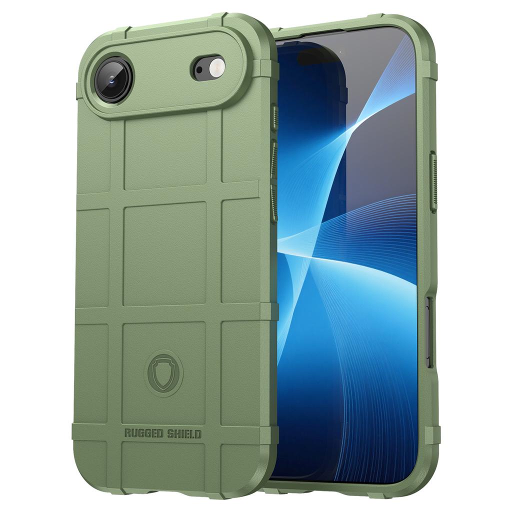 For iPhone 17 Air Case Grid Design Soft TPU Scratch-Proof Phone Cover