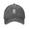 Wolf Noggin  Youthful Style Baseball Cap AntiAging Travel Casual Denim Hat