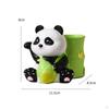Panda Stifthalter, süßer Cartoon-Stiftehalter, Heimdekoration, Skulptur, Geschenk, Schreibtisch-Organizer, Bleistift