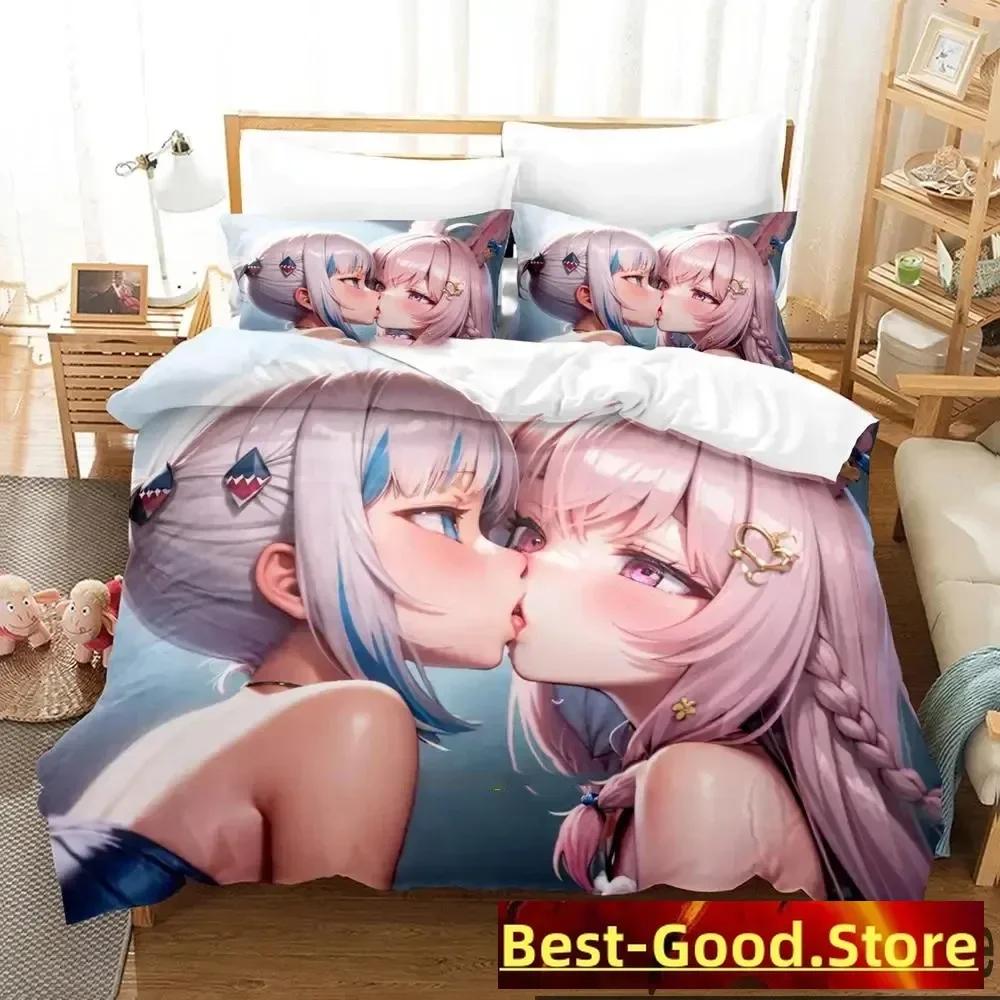 3D Print Pipkin Pippa Anime Bedding Set Boys Girls Twin Queen King Size Duvet Cover Pillowcase Bed Boys Adult Home Textileextile