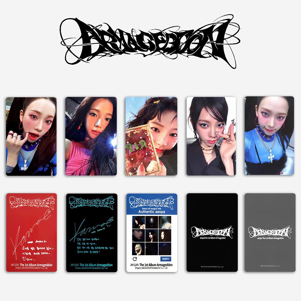 Aespa's 1st Full Album Armageddon Pop-up: Yujin Special Random Card POB