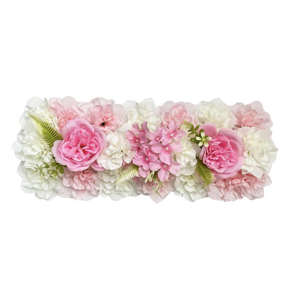 Artificial Flower Panel Flower Arrangements for Wedding Home Dining Table