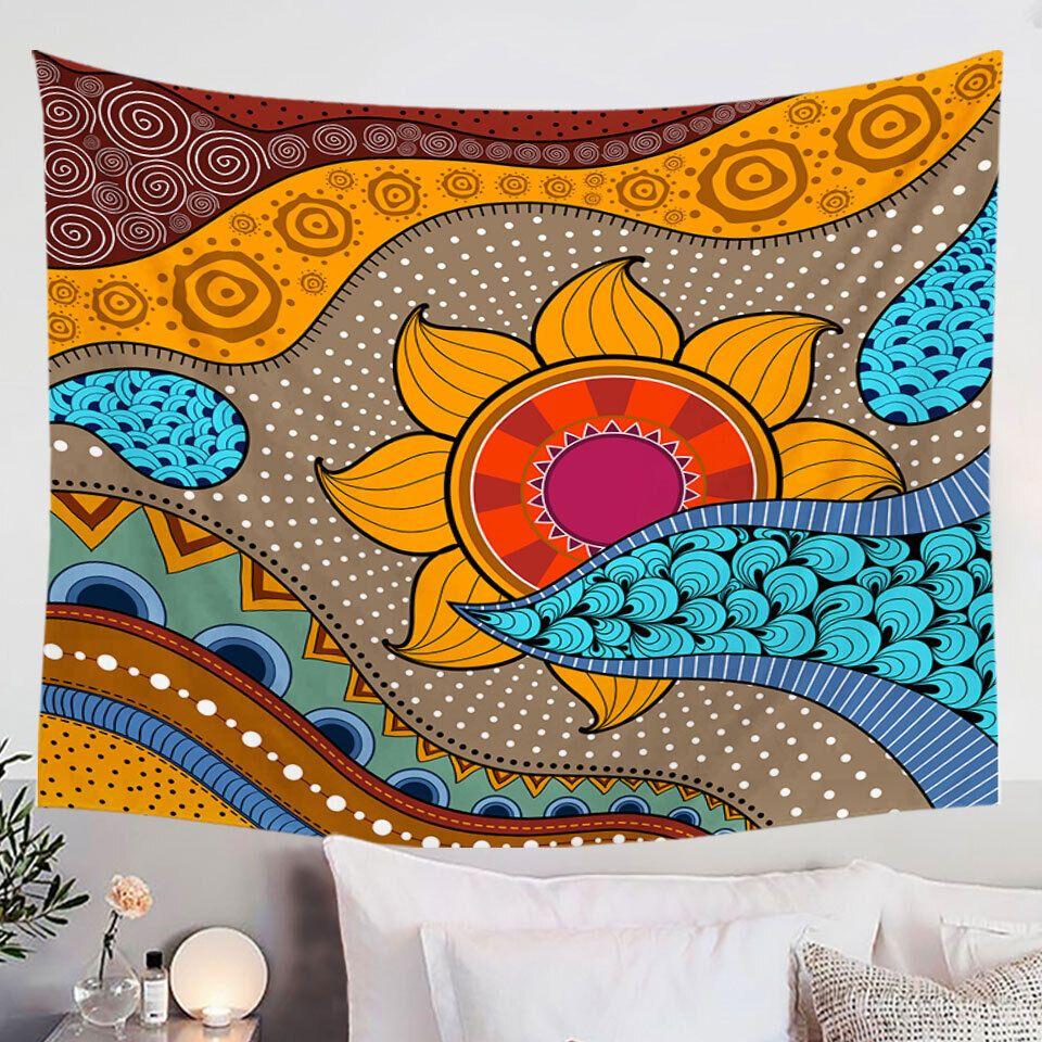 Tapestry multi-oriental art 75x100
