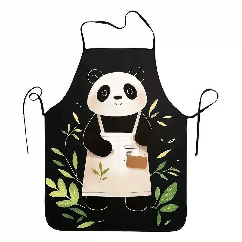 Sleeveless Waterproof Apron 3D Printed Stain-Resistant Waterproof Apron Workwear Personalized Holiday Apron