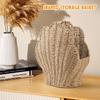 Handmade Paper Rope Woven -shaped Basket For Miscellaneous Items