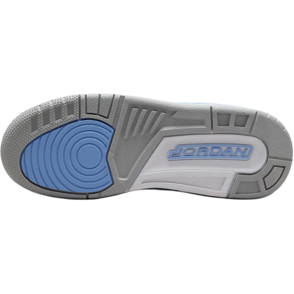 Neue Jordan Spizike Rutschfest Verschleißfest Low Top Kinder Basketballschuhe Weiß Blau Jugendliche FQ3950-141