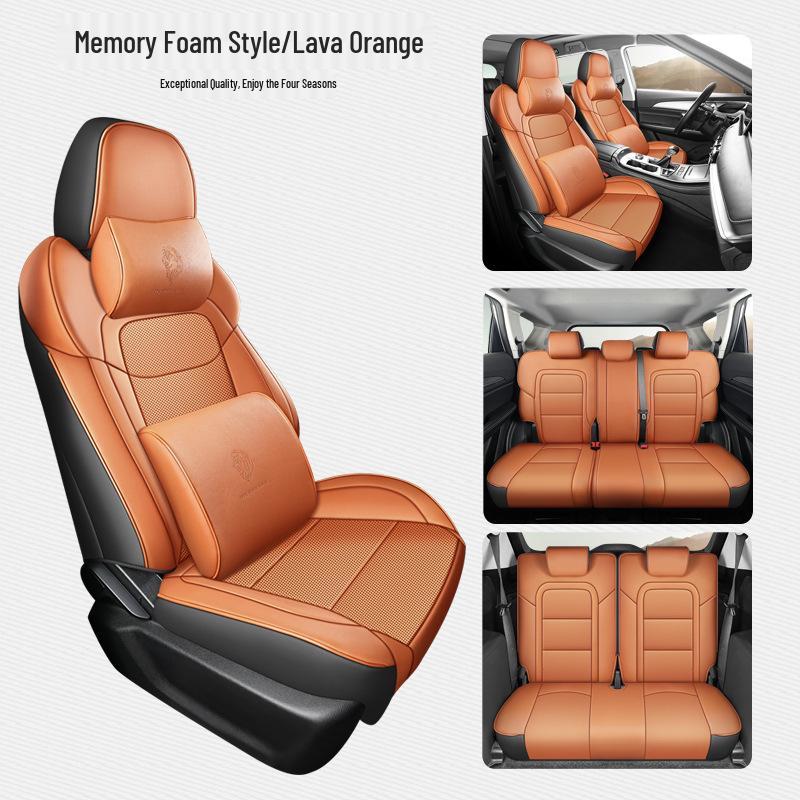 Jetour X70 7-Seater Full Leather Car Seat Cushion - All-Season, Universal Fit