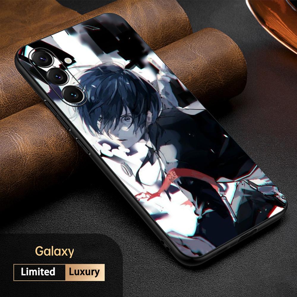 

Hot cool persona 3 reload Phone Case For Samsung Galaxy S25 S24 S23 S22 S21 S20 Plus Ultra Note20 Soft Black Galaxy S25 Edge