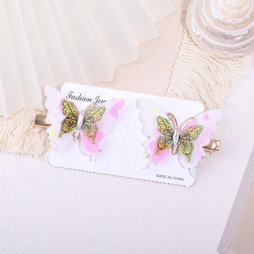 Cross-Border Butterfly Hair Clip for Girls - Ancient Costume Style Hair Accessory