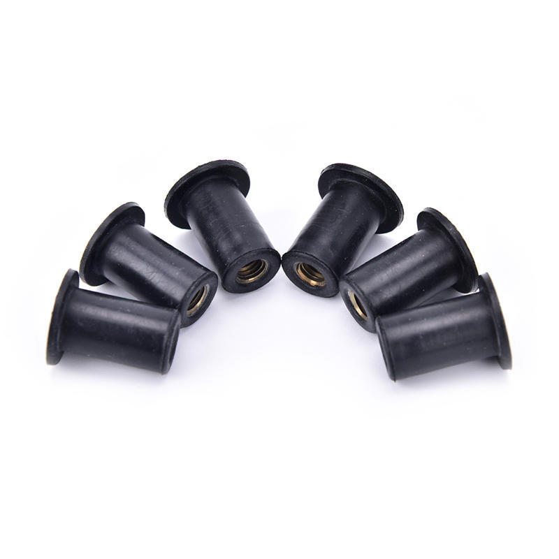 6Pcs M5 Rubber Grommet Well Nuts Blind Fastener Windscreen Kayak Accessories