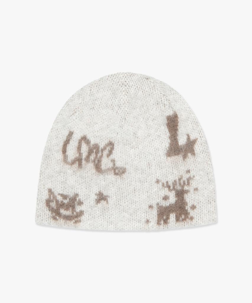 LMC Graphic Uncuffed Beanie Ivory