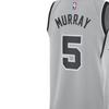 Jordan Basketball Jerseys Men's Gray Moderate Straight Fit CV9494-011
