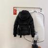 Cabinet quality! Autumn and winter m home goose down Tolima color label ski series hooded slim down jacket women
