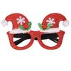Unisex Christmas Cartoon Antlers Glasses for Adults & Kids - Creative Holiday Gift