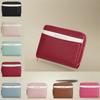 Baellerry Women Fashion Short Zipper Wallets Warm Color Artificial Leather Coin Purses Casual Card Holder Purse GZW