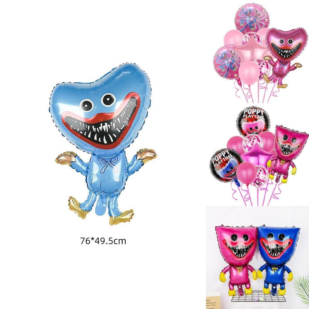 Poppy Playtime Huggy Wuggy Balloon Set Perfect For Children's Birthday Parties And Family Gatherings