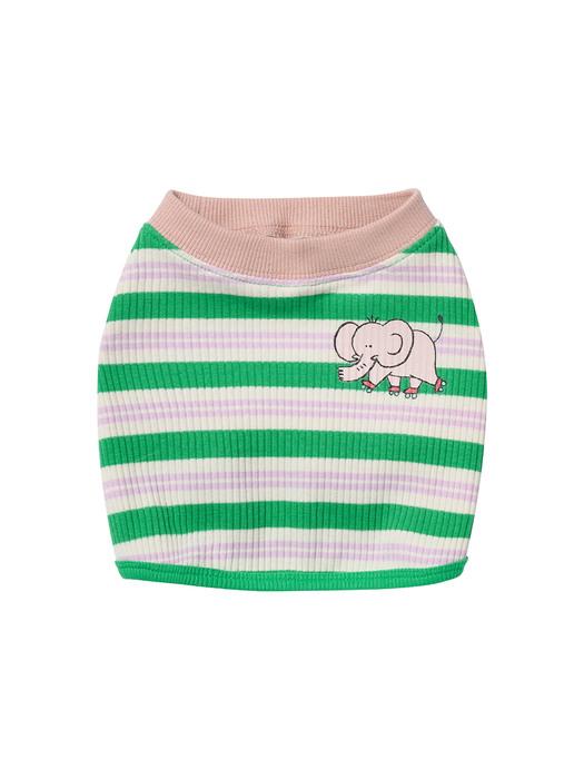 MUNIKUND Elee Einloch Crop - Grün