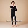 Boys' Seamless Warm Underwear Set with Hyaluronic Acid for Autumn/Winter