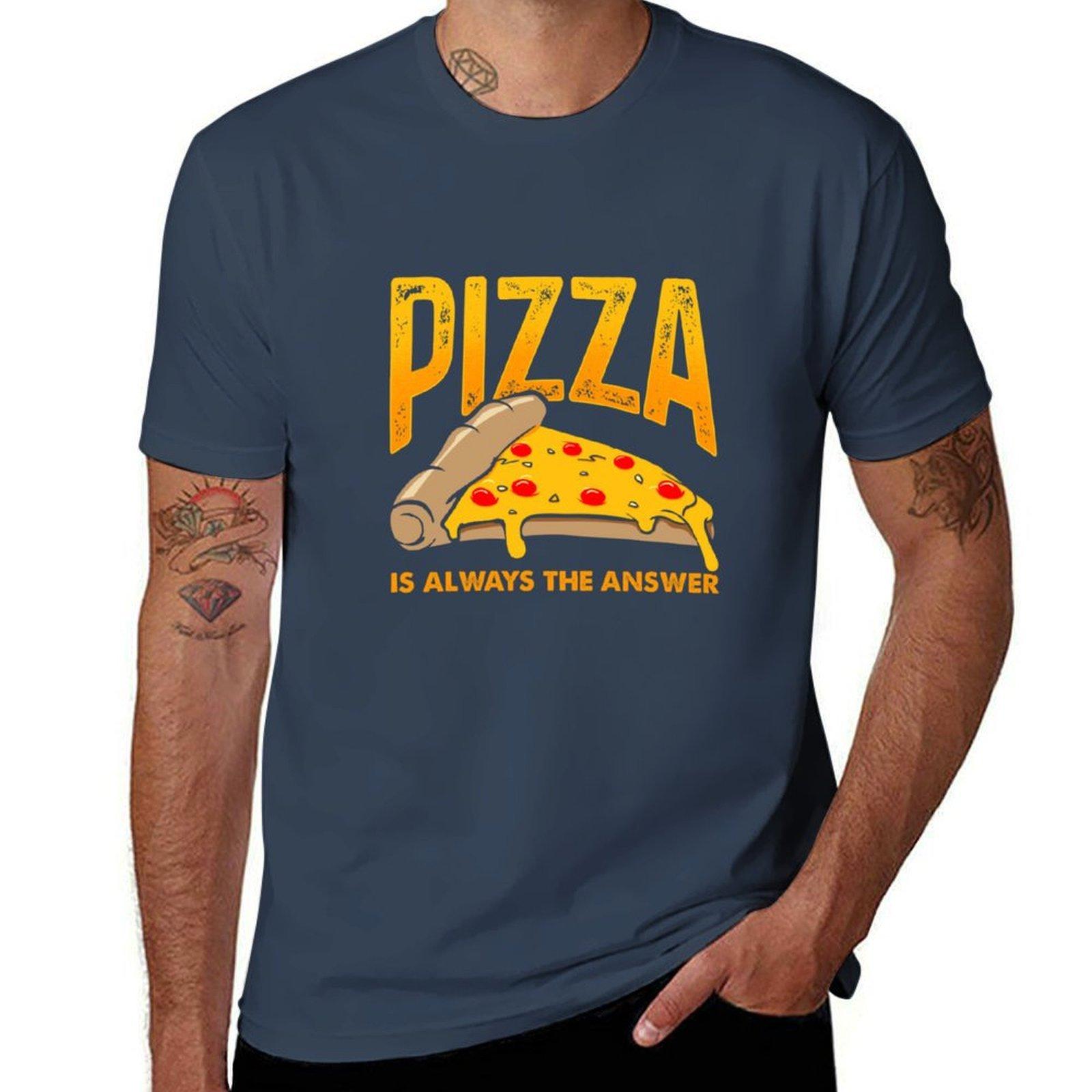 Funny Pizza Lover Sayings For Unisex Unisex Guy Graphic Pizza Tshirt Relaxed Fit Casual Short Sleeve Top S