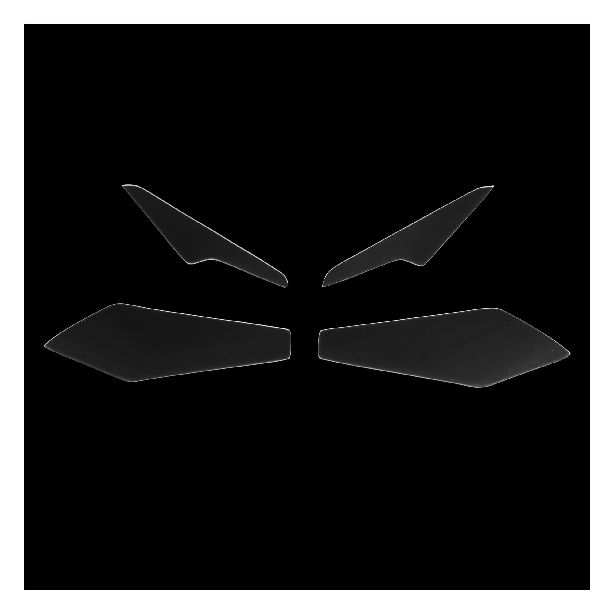 Motorcycle Light Cover CBR250RR 2017-2020 Motorcycle Headlight Guard Headlight Shield Screen Lens Cover Protector Motorcycle Headlight Guard (Clear) One size